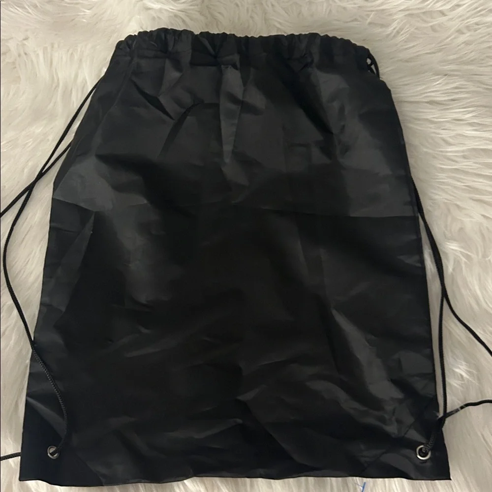 RIT Black Drawstring Bag Rochester Institute of Technology 14”x17”